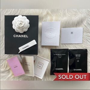 CHANEL travel size sample set